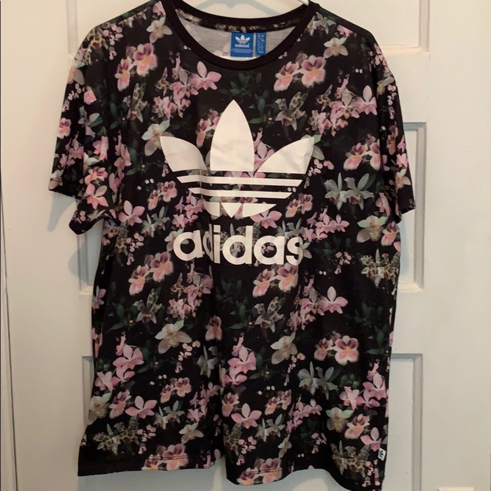 Women’s Adidas Floral Tee
